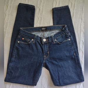 Hudson Skinny Jeans Dark Denim with Stretch Sz. 24